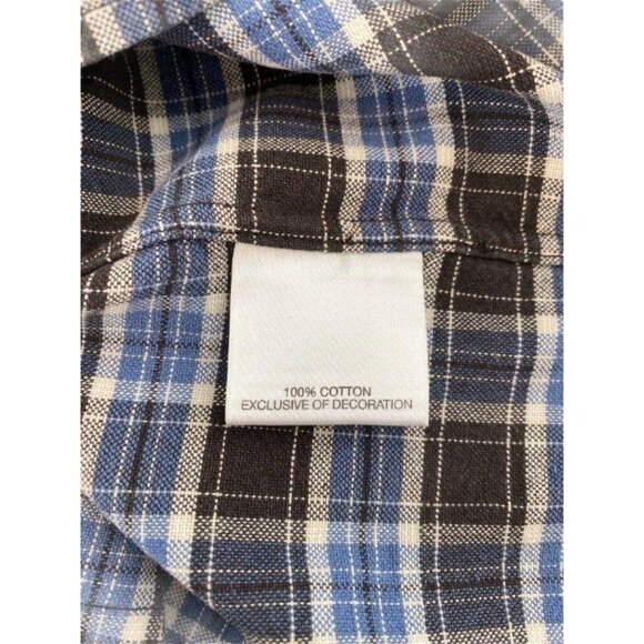 Cremieux Classics Men's Shirt Size XXL Blue Plaid  Button Down Long Sleeve - Picture 12 of 12